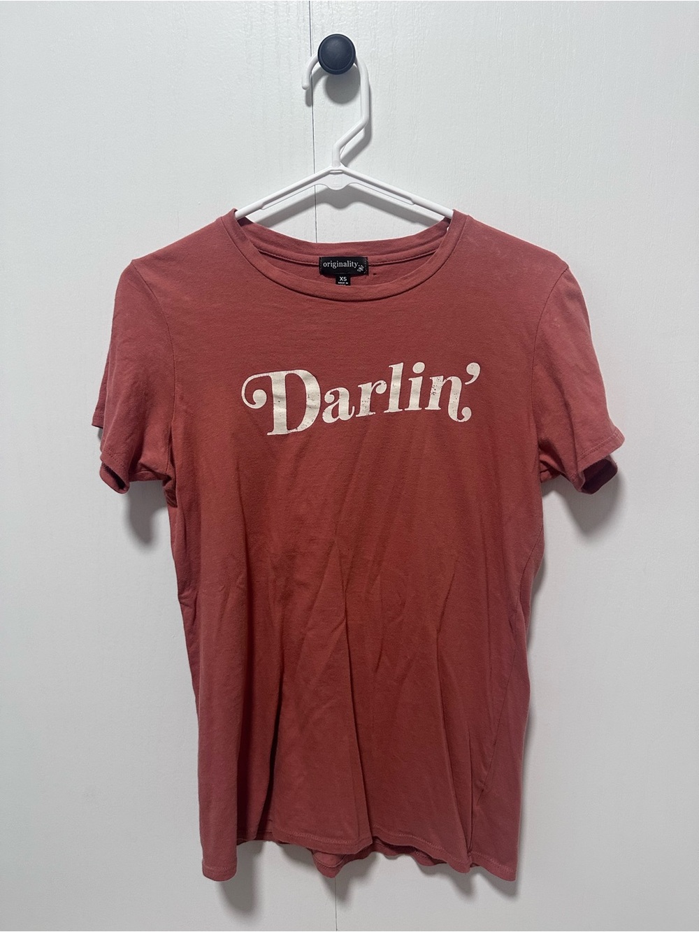 Darlin' Graphic Tee - Dusty Rose Crewneck